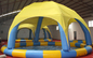 Colorful Bumper Boats Inflatable Water Pool 10m Dia / Inflatable Swimming Pool With Cover supplier
