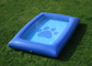 Mini Blue Indoor Inflatable Dog Swimming Pool For Pets 3×2m With CE supplier