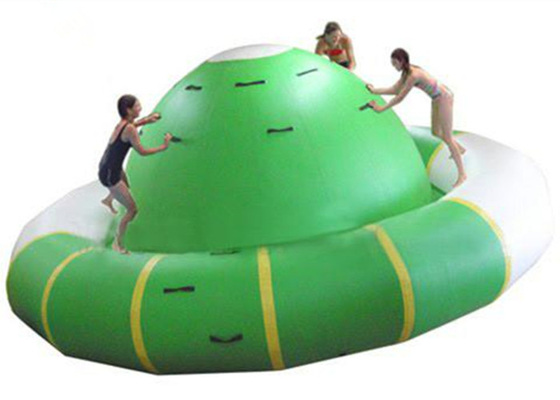 Commercial Inflatable Water Park / Inflatable Saturn Peg-top For Waterpark supplier