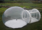 Inflatable Transparent Bubble Tent With Tunnel  0.6mm PVC Clear Bubble Tent supplier