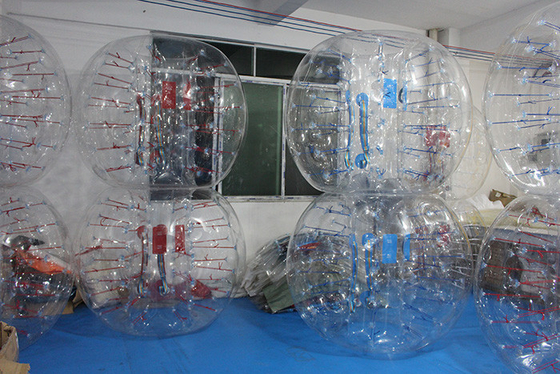 0.8mm PVC 1.5 m diameter body zorb inflatable bubble soccer CE supplier