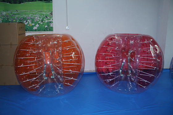 Human bubble ball suit bubble football games 1.2m Dia / 1.5m Dia / 1.8mDia supplier