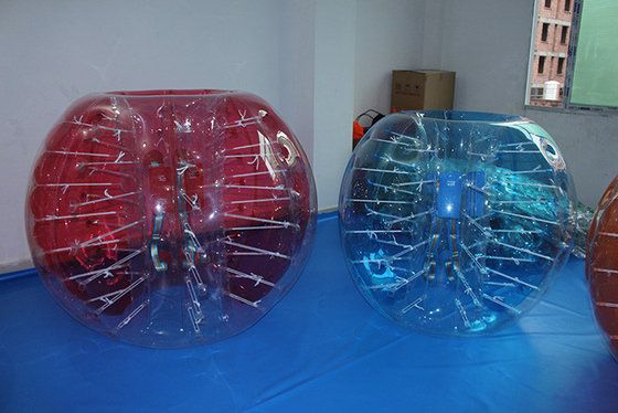 Human bubble ball suit bubble football games 1.2m Dia / 1.5m Dia / 1.8mDia supplier