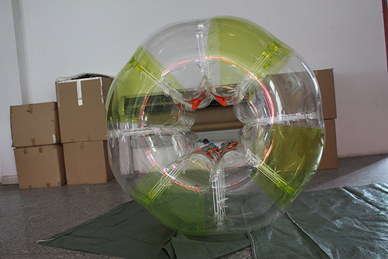 Transparent inflatable bubble soccer human sized inflatable ball supplier