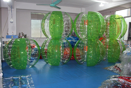 Advertising Green Crazy Sport Games Outdoor Knocker Ball 6 Panels supplier