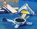 Interesting inflatable water trampoline inflatable floating water park supplier