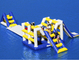 Giant commercial inflatable water park floating island Inflatable aqua park supplier