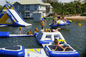 Amusement floating Inflatable Water Park Equipments inflatable water game supplier