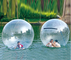 PVC / TPU Soft Inflatable Walk On Water Ball Non - Toxic Water Resistance supplier