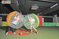 Leisure Centre Inflatable Zorb Ball Green / Yellow Inflatable Bubble Football supplier